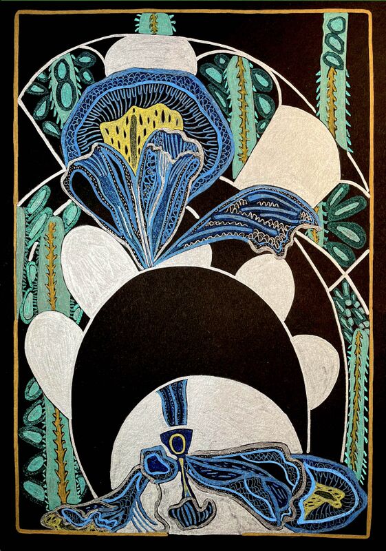 Fleur_Iris & Cactus Ete_Sophie Ong New Works 2021