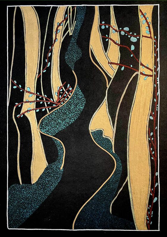 Chemin Automne_Sophie Ong New Works 2021