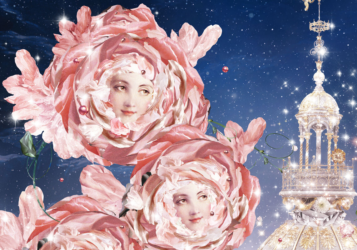 LaurentSanguinetti-Printemps-vitrine-Lancome-ballet-rose-Detail-01 Lancome for Le Printemps