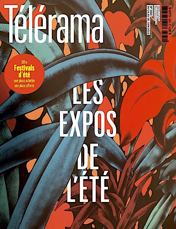 couv Telerama JC_Juin23 Telerama Ete 23
