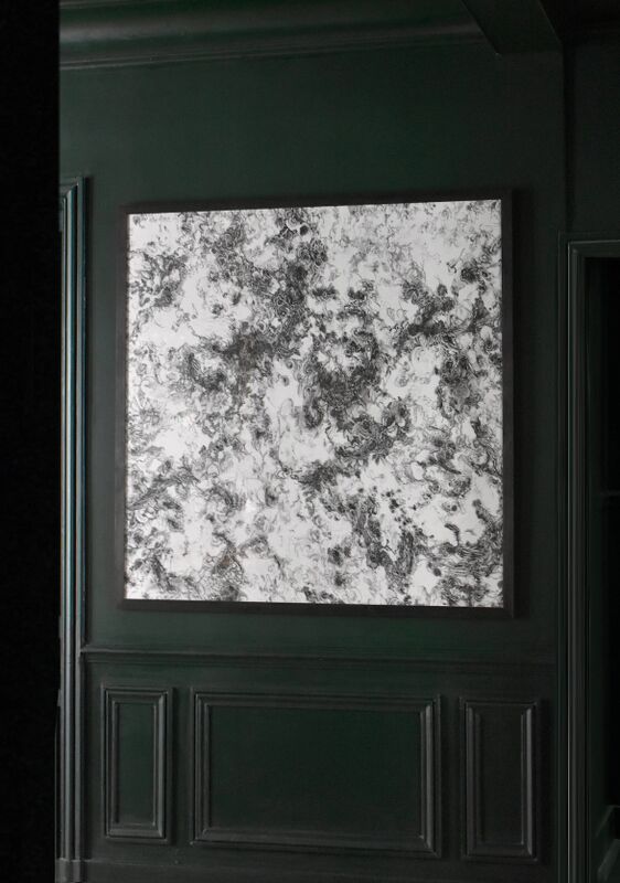 Dessin cadre fond vert cropped Drawings