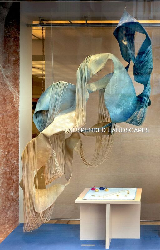 Suspended Landscapes, Benaki Museum Windowdisplay, 2025_B@0.5x Benaki Museum, Greece